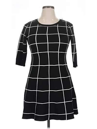 Pre-owned Assorted Brands Casual Dress In Black