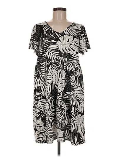 Assorted Brands Casual Dress In Black