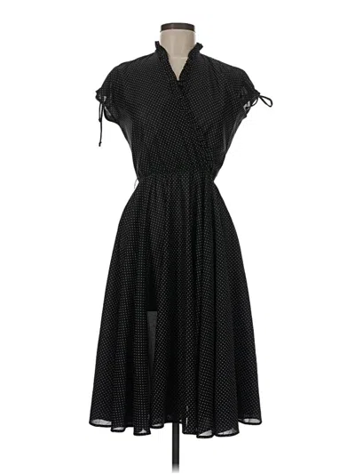 Pre-owned Assorted Brands Casual Dress In Black