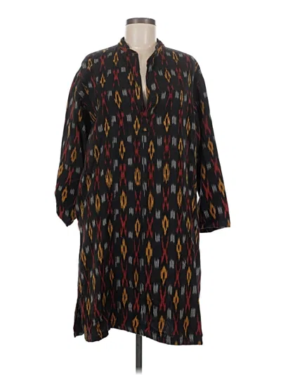 Pre-owned Assorted Brands Casual Dress In Black