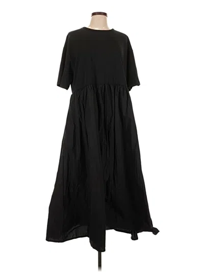 Pre-owned Assorted Brands Casual Dress In Black