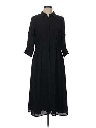 Pre-owned Assorted Brands Casual Dress In Black