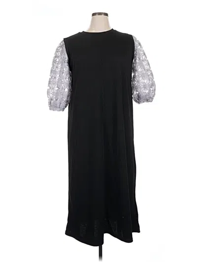 Assorted Brands Casual Dress In Black