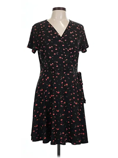 Pre-owned Assorted Brands Casual Dress In Black
