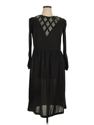 Pre-owned Assorted Brands Casual Dress In Black