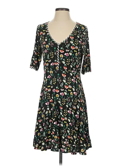 Pre-owned Assorted Brands Casual Dress In Black