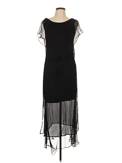 Pre-owned Assorted Brands Casual Dress In Black