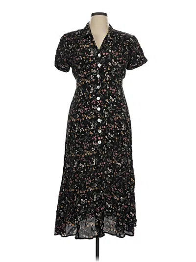 Pre-owned Assorted Brands Casual Dress In Black