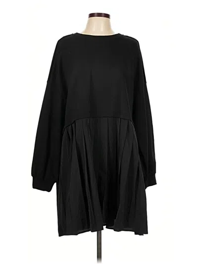 Pre-owned Assorted Brands Casual Dress In Black