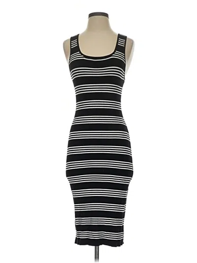 Pre-owned Assorted Brands Casual Dress In Black