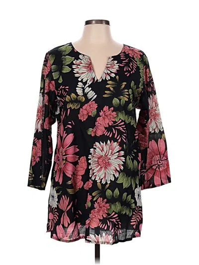 Pre-owned Assorted Brands Casual Dress In Black