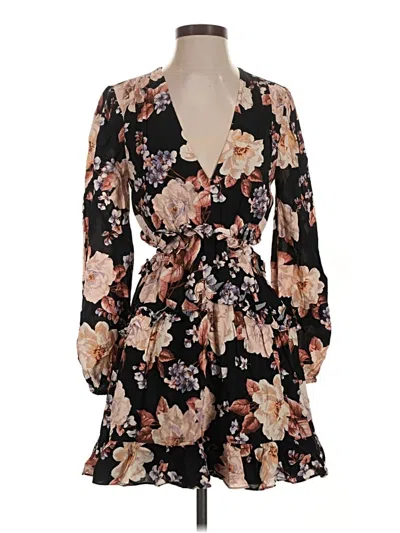 Pre-owned Assorted Brands Casual Dress In Black