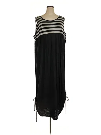 Pre-owned Assorted Brands Casual Dress In Black