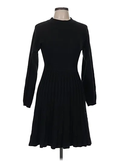 Pre-owned Assorted Brands Casual Dress In Black