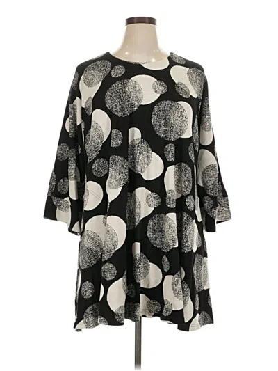 Pre-owned Assorted Brands Casual Dress In Black