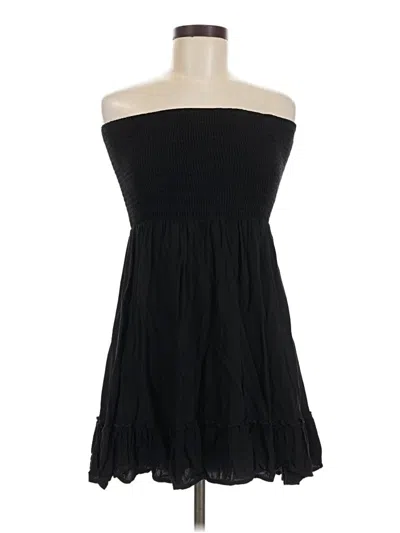 Pre-owned Assorted Brands Casual Dress In Black