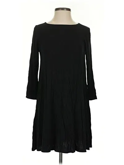 Pre-owned Assorted Brands Casual Dress In Black