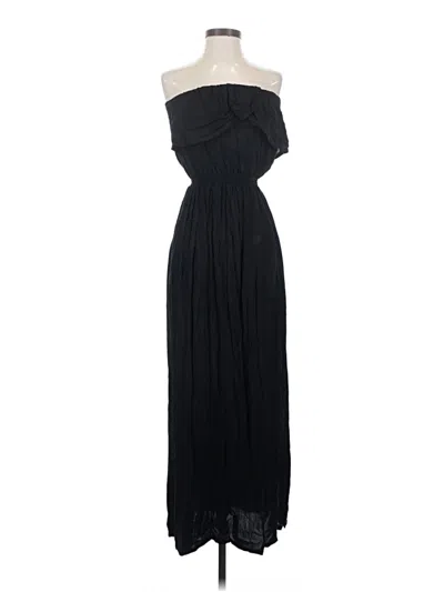 Pre-owned Assorted Brands Casual Dress In Black