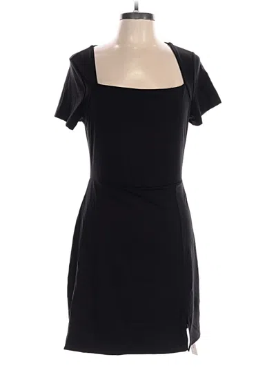 Pre-owned Assorted Brands Casual Dress In Black