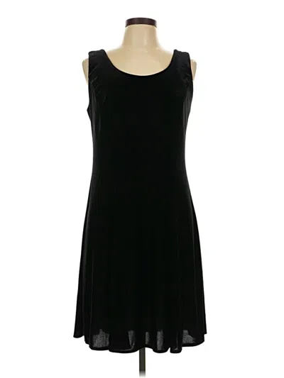 Pre-owned Assorted Brands Casual Dress In Black