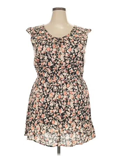 Pre-owned Assorted Brands Casual Dress In Black