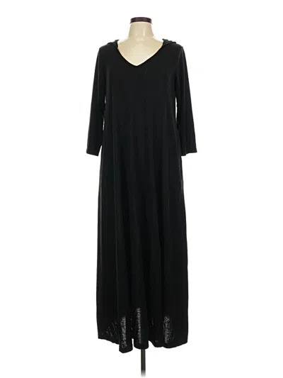 Pre-owned Assorted Brands Casual Dress In Black
