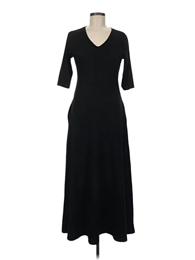 Pre-owned Assorted Brands Casual Dress In Black