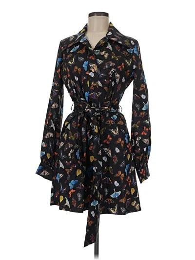 Pre-owned Assorted Brands Casual Dress In Black