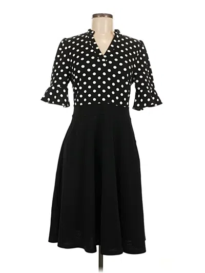 Pre-owned Assorted Brands Casual Dress In Black
