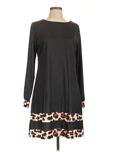 Assorted Brands Casual Dress In Black