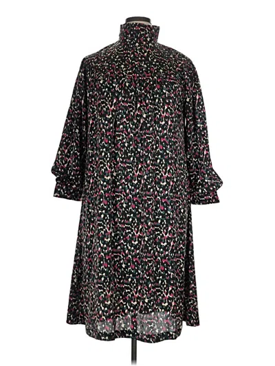 Pre-owned Assorted Brands Casual Dress In Black