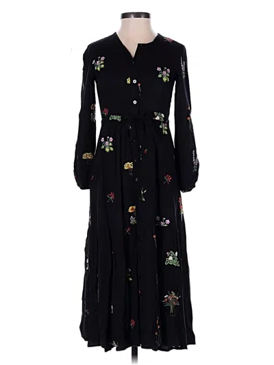 Pre-owned Assorted Brands Casual Dress In Black