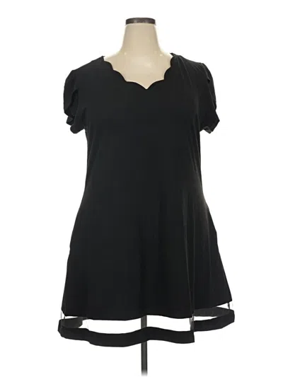 Assorted Brands Casual Dress In Black
