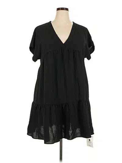 Assorted Brands Casual Dress In Black