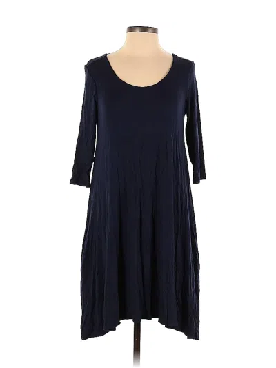 Pre-owned Assorted Brands Casual Dress In Blue