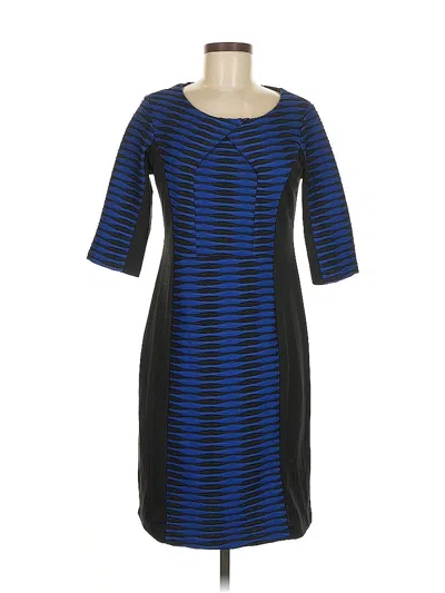 Pre-owned Assorted Brands Casual Dress In Blue