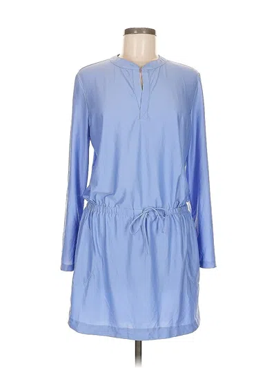 Pre-owned Assorted Brands Casual Dress In Blue