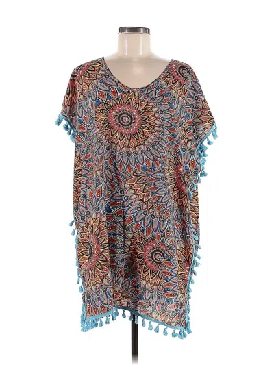 Pre-owned Assorted Brands Casual Dress In Blue