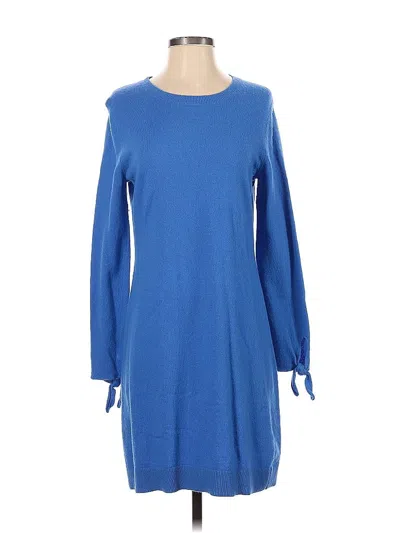 Pre-owned Assorted Brands Casual Dress In Blue