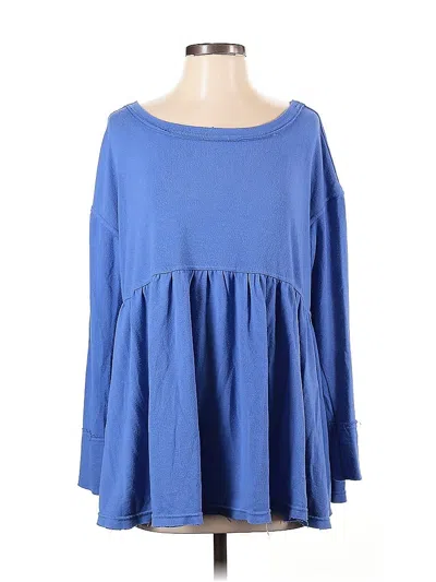 Pre-owned Assorted Brands Casual Dress In Blue