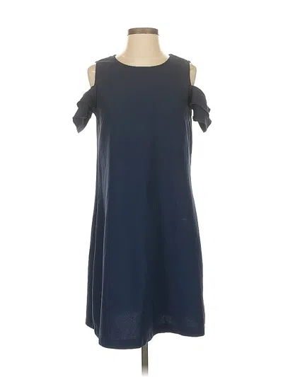 Pre-owned Assorted Brands Casual Dress In Blue