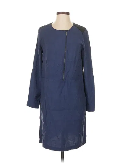 Pre-owned Assorted Brands Casual Dress In Blue