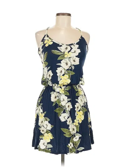 Pre-owned Assorted Brands Casual Dress In Blue