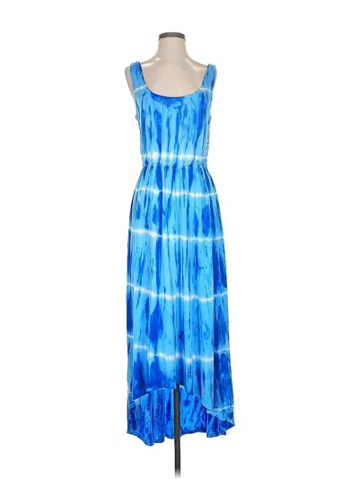 Pre-owned Assorted Brands Casual Dress In Blue