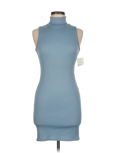 Pre-owned Assorted Brands Casual Dress In Blue