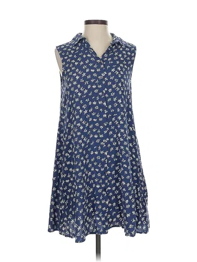 Pre-owned Assorted Brands Casual Dress In Blue
