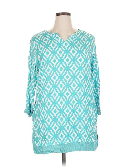 Pre-owned Assorted Brands Casual Dress In Blue