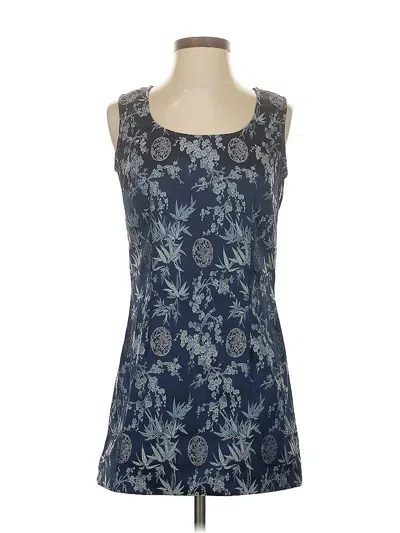 Pre-owned Assorted Brands Casual Dress In Blue