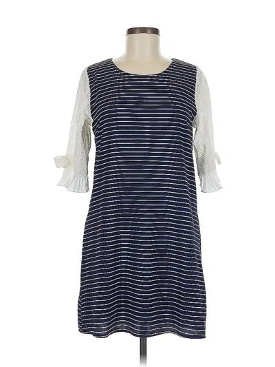 Pre-owned Assorted Brands Casual Dress In Blue