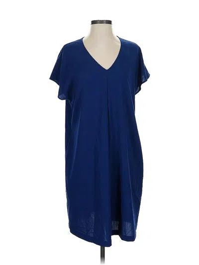 Pre-owned Assorted Brands Casual Dress In Blue
